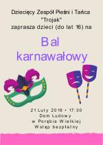 Bal Karnawałowy dla dzieci