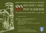 80 Rocznica Boju Pod Rajskiem