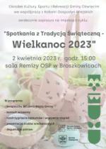 Spotkania z Tradycją Świąteczną - Wielkanoc 2023